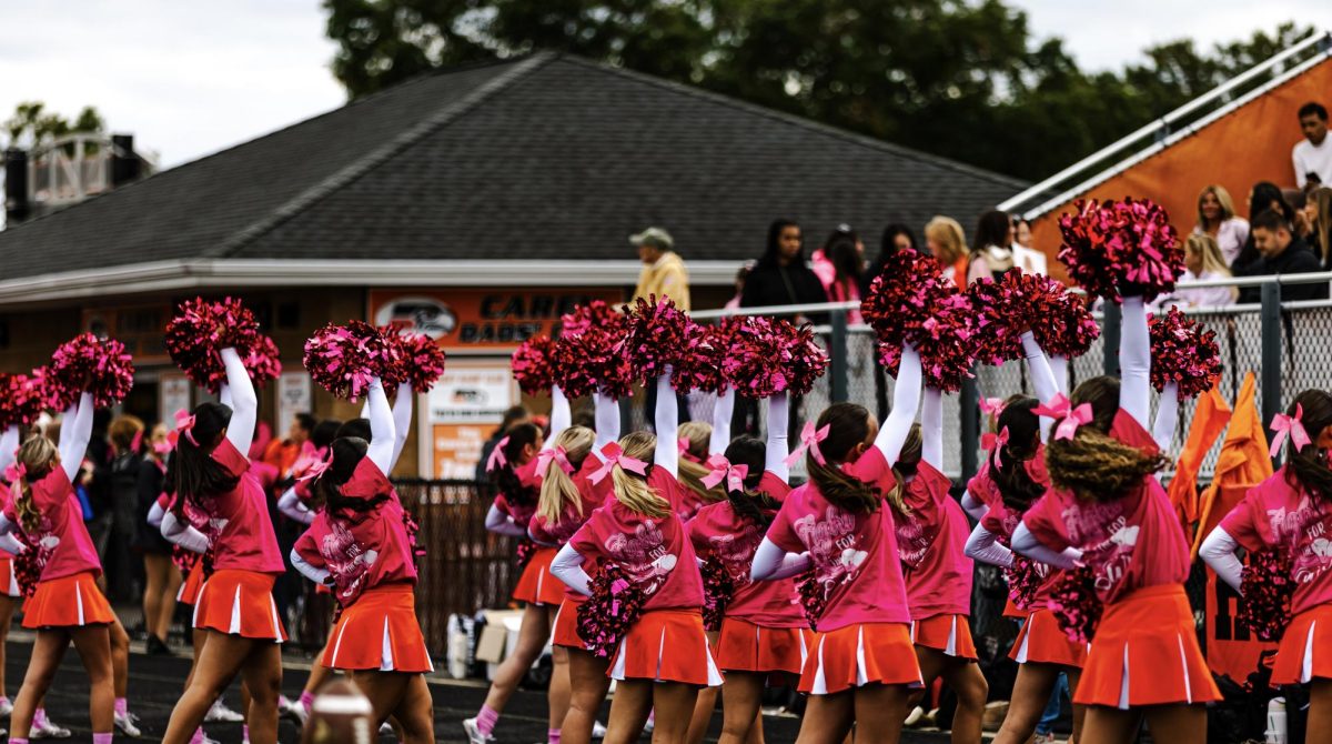 Carey Takes Down Elmont in Annual Pink Out Game