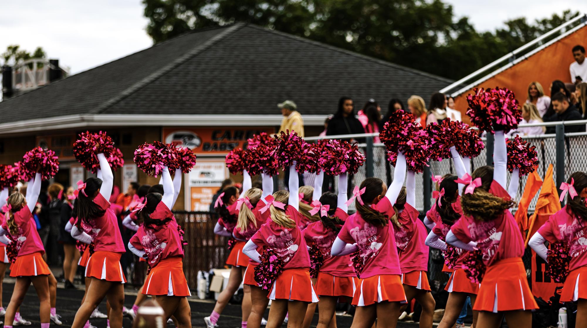 Carey Takes Down Elmont in Annual Pink Out Game