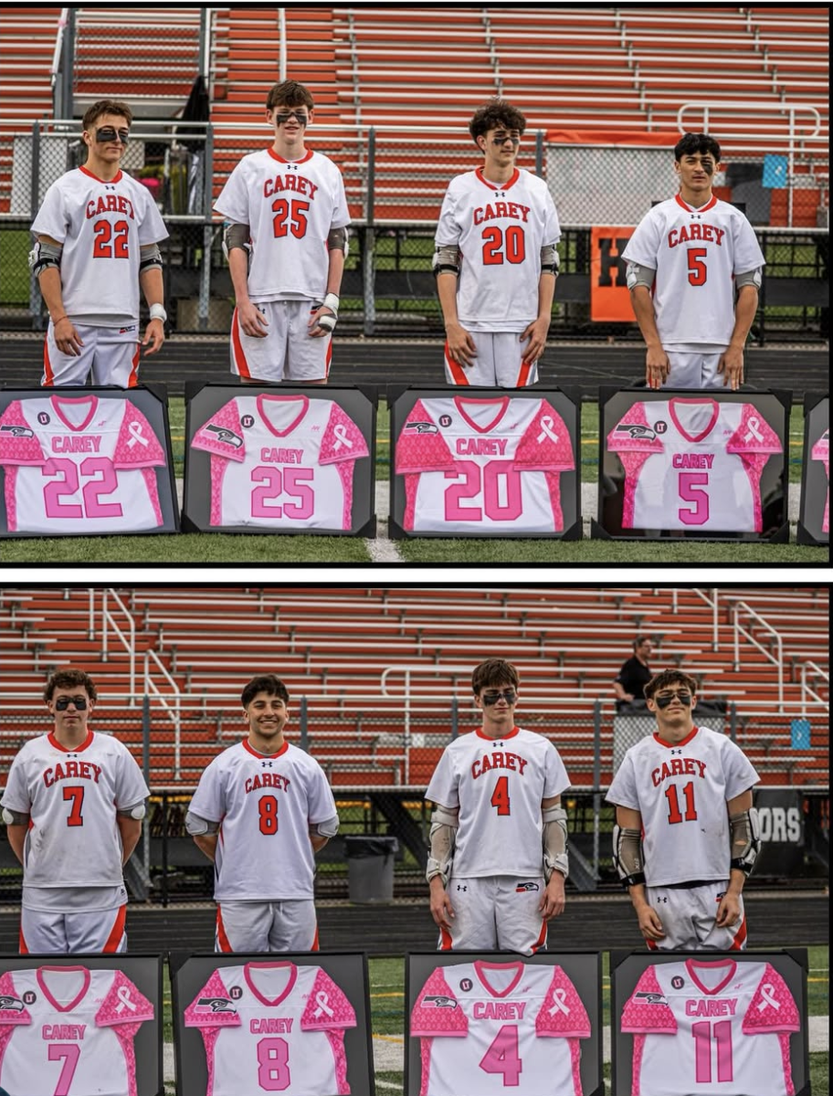 Carey lacrosse currently with a 9-6 record heading into final regular season game